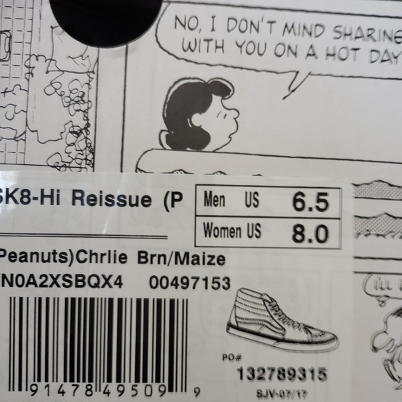 Vans Peanuts Limited Edition Deadstock - Picture 7 of 8